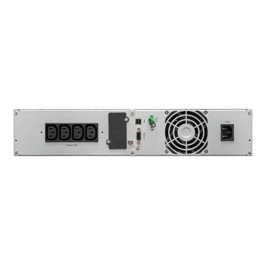 Estación de energía Eaton 9E1000IR 900W 4 salidas AC Batería plomo-ácido Pantalla LCD Rack 2U