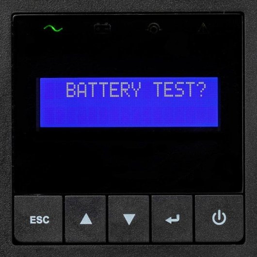 Estación de energía Eaton 9E1000IR 900W 4 salidas AC Batería plomo-ácido Pantalla LCD Rack 2U