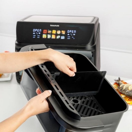 Airfryer Taurus Grill 360 XL 10 L 2800 W Kijkvenster Dual Cook