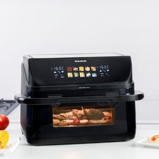 Friteuse sans Huile Taurus Grill 360 XL 10L 2800W Dual Cook 10 Programmes