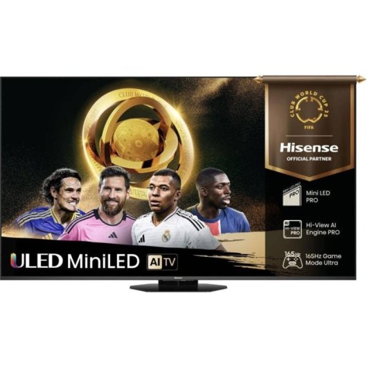 TV Hisense ULED 85U8Q 85" 4K UltraHD 165Hz Smart TV VIDAA HDR10+ Dolby Vision IMAX Enhanced