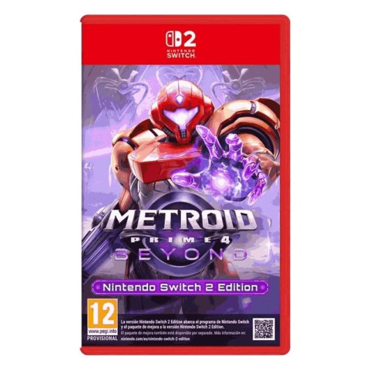 Nintendo Switch 2 7.9" FullHD Azul/Rojo + Metroid Prime 4: Beyond + Adaptador Blade Gaming Mouse