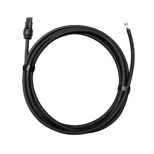 Câble EcoFlow BKW DIY 5 m pour micro-onduleur Solaire Noir