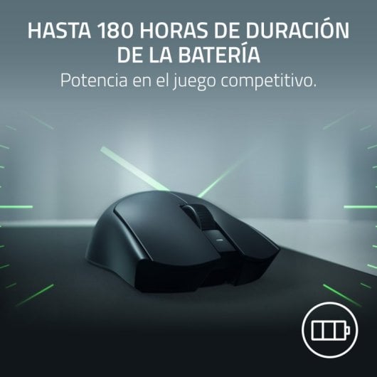 Ratón Razer Viper V4 Pro Inalámbrico 50000 DPI Negro 8000Hz 6 Botones