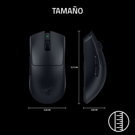 Ratón Razer Viper V4 Pro Inalámbrico 50000 DPI Negro 8000Hz 6 Botones