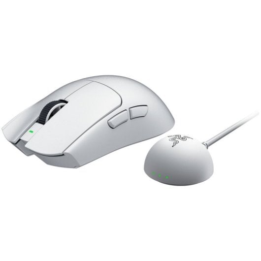 Ratón Razer Viper V4 Pro Inalámbrico 50000 DPI Blanco 8000Hz 6 Botones