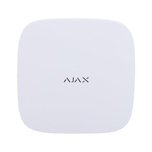 Alarme Ajax Hub Branco Ethernet GPRS Sem Fio Duplo SIM Interior Segurança