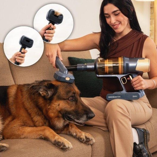 Aspiradora sin Cable Cecotec Conga Rockstar RX70 Aquapet Flex Genesis 780W 180m² Antienredos Mascotas