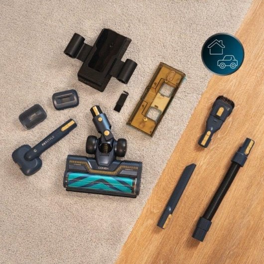 Aspiradora sin Cable Cecotec Conga Rockstar RX70 Aquapet Flex Genesis 780W 180m² Antienredos Mascotas