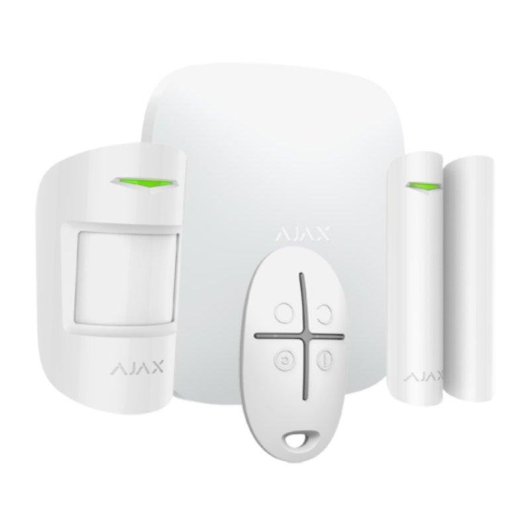 Alarme Ajax Hub Kit 868MHz Jeweller Sem Fio Interior Ethernet GPRS