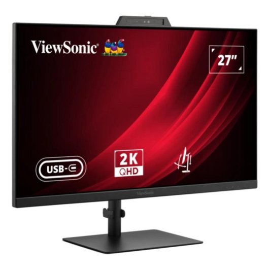 Écran PC Viewsonic VG2741V-2K 27" Quad HD 120Hz IPS Webcam USB-C Hauteur Ajustable