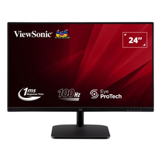 Écran PC Viewsonic VA2432-H-2 24" Full HD 100Hz IPS sans bordures 1ms