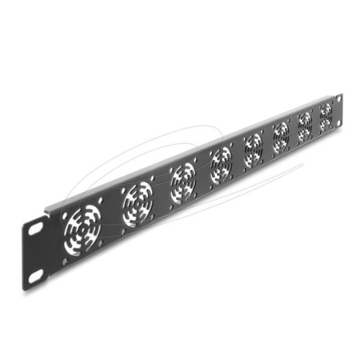 Panel trasero Delock 67414 para rack 19" 1U con soporte para 8 ventiladores