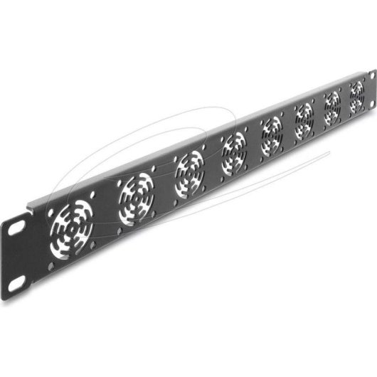 Panneau arriere Delock 67414 rack 19 pouces 1U 8 ventilateurs