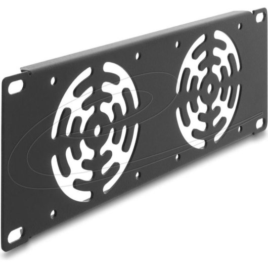 Tapa trasera Delock 67432 para rack 10 pulgadas 2U con ventiladores integrados