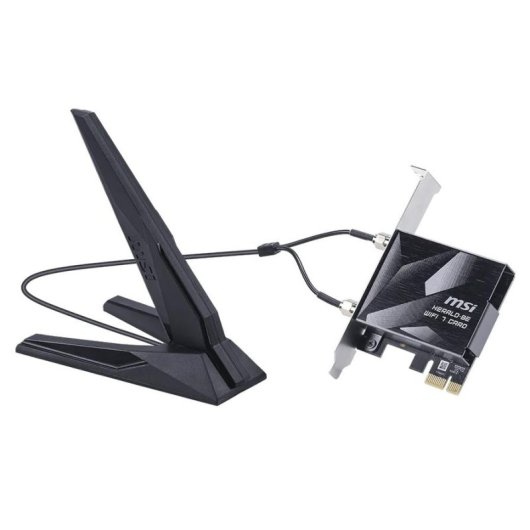 Tarjeta de Red MSI Herald BE9400 PCI Express 5764 Mbit/s Wi-Fi 7 Bluetooth 5.4