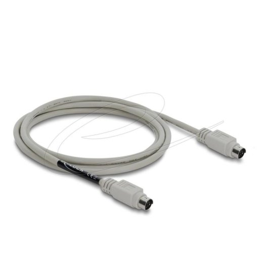 Cable PS/2 Delock 87235 1,8 m Mini-DIN 6 pines macho-macho beige