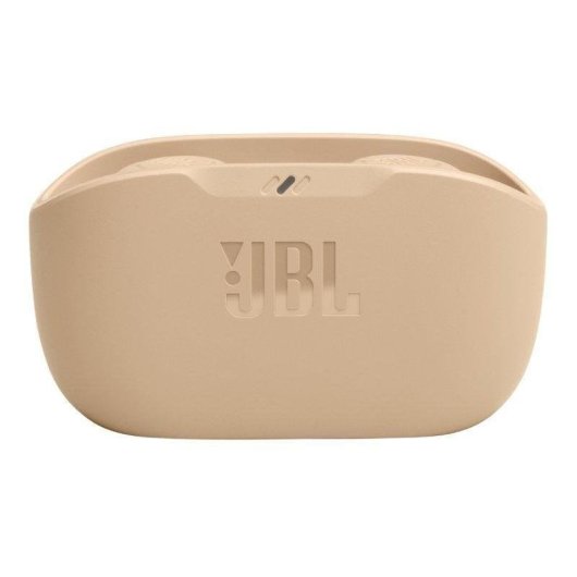 Auricolari JBL Wave Buds wireless Bluetooth con Deep Bass, ricarica rapida, protezione IP54 beige