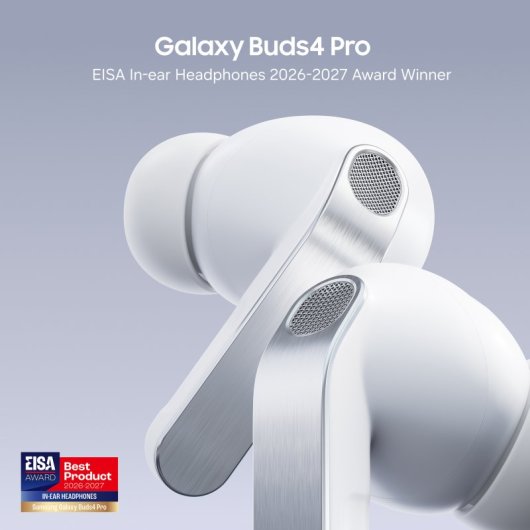 Auriculaires Samsung Galaxy Buds4 Pro sans fil Bluetooth avec Réduction de Bruit Noirs