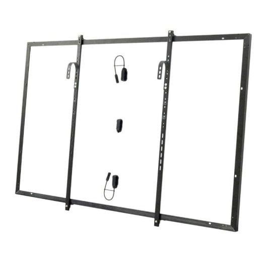 Cadre de montage EcoFlow PowerStream pour panneaux solaires balcon avec crochets