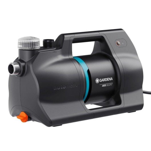 Bomba de Agua Gardena Silent 4600 Gris 4 bar Automática Bajo Consumo