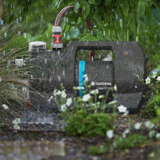 Bomba de Agua Gardena Silent 4600 Gris 4 bar Automática Bajo Consumo