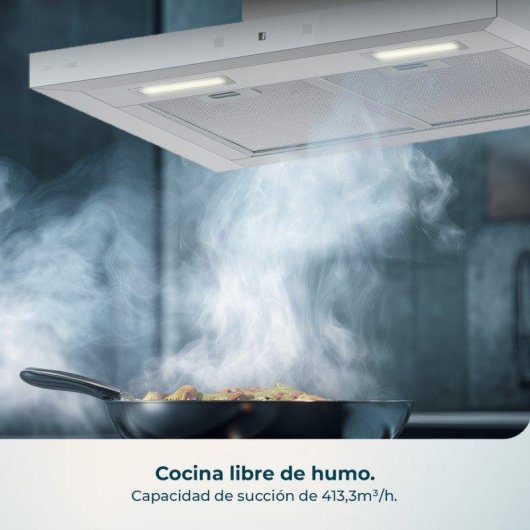 Campana extractora Cecotec Bolero Flux TT 604400 Umluft 60cm Gestensteuerung