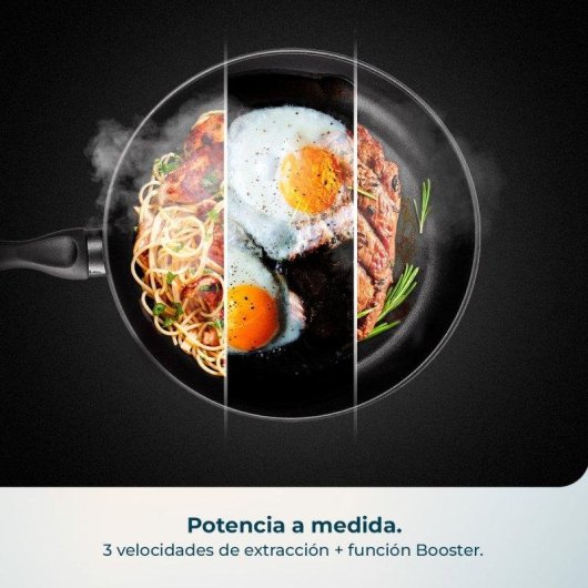 Campana extractora Cecotec Bolero Flux TT 604400 Umluft 60cm Gestensteuerung