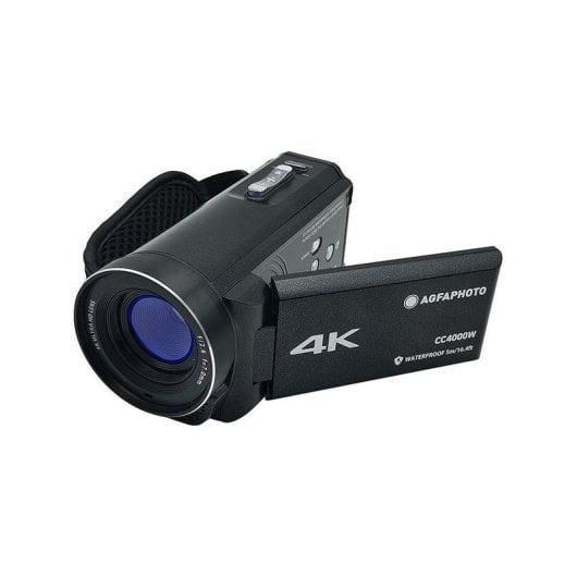 Videocamera AGFA CC4000W 24 MP 4K Ultra HD Zoom 18x Touchscreen