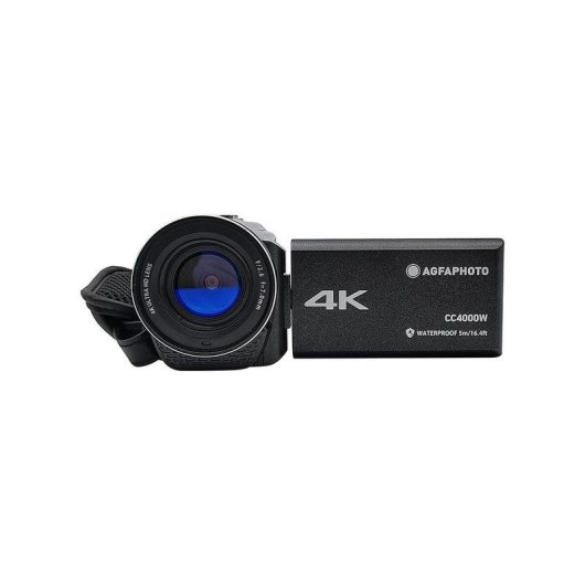 Videocamera AGFA CC4000W 24 MP 4K Ultra HD Zoom 18x Touchscreen