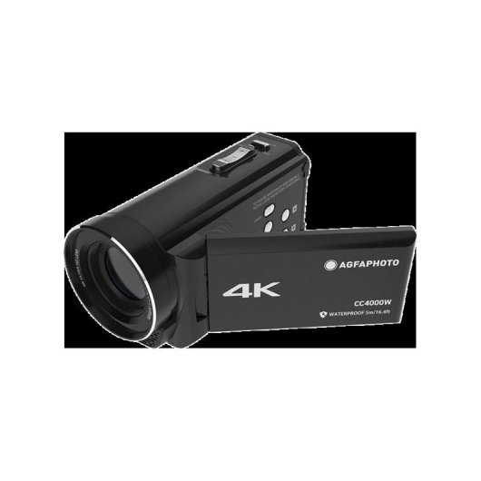 Videocamera AGFA CC4000W 24 MP 4K Ultra HD Zoom 18x Touchscreen