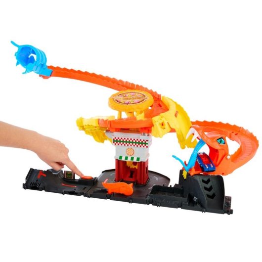 Véhicule Hot Wheels City HTN81 Multicolore Attaque de Cobra