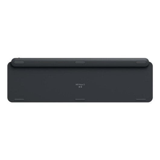 Teclado Logitech MX Keys S sem fios QWERTZ retroiluminado LED Grafite