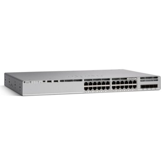 Switch Cisco Catalyst 9200L 24 ports L3 4 SFP Full Duplex Gris