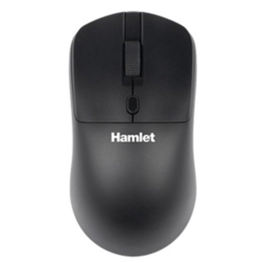 Ratón Hamlet XMICEBTW-RB RF Wireless Bluetooth 1600DPI Noir Rechargeable