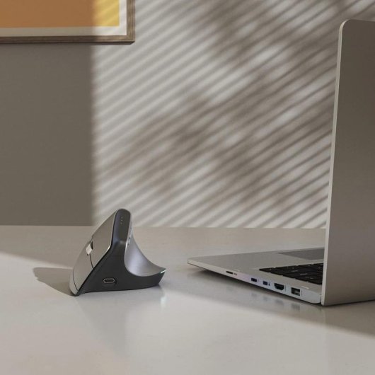 Mouse Hama EWM-700R Wireless RF Bluetooth 2400DPI Antracite Ergonomico