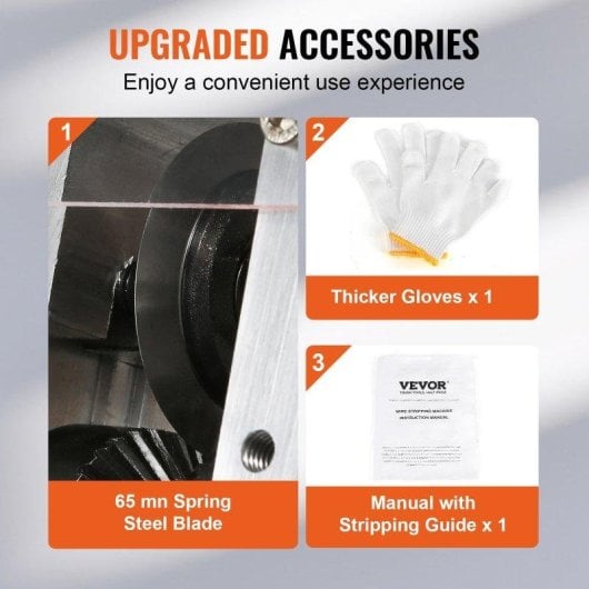 Pelacable VEVOR BXJSDK1 Aluminium 1,5-25mm Profondeur Visible