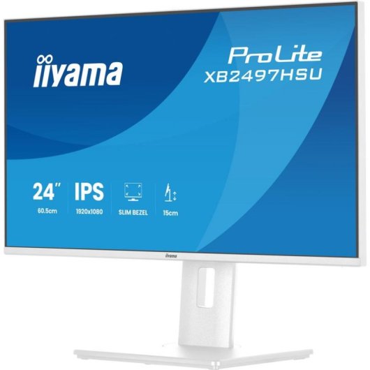Écran PC iiyama ProLite XB2497HSU-W1 24" Full HD 120Hz IPS Hub USB Réglable