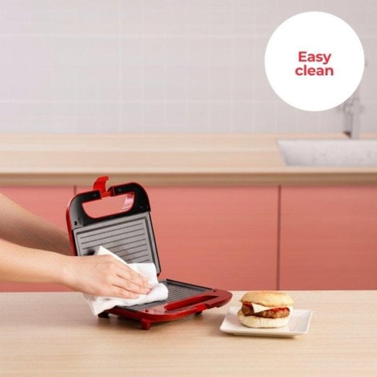 Sandwichera Solac Buon Panini II placas grill 750 W antiadherente compacta
