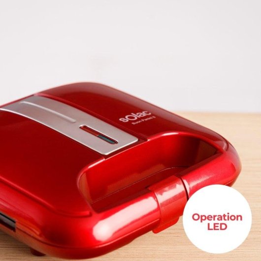 Sandwichera Solac Buon Panini II placas grill 750 W antiadherente compacta