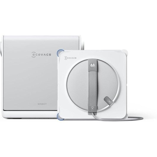 Robot Limpiacristales Ecovacs Winbot W2s Omni Station TruEdge Triple Jet