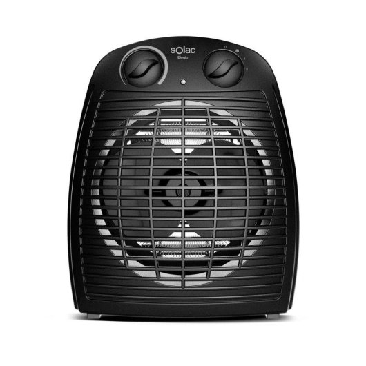 Calefactor Termoventilador Solac Elogio 2000W Termostato Protector Térmico