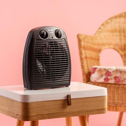 Calefactor Termoventilador Solac Elogio 2000W Termostato Protector Térmico
