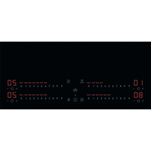 Kochfeld Electrolux Serie 700 KIS82453I Induktion 80 cm 4 Zonen schwarz