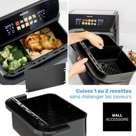 Freidora de Aire Taurus Grill 360 XL 10L 2800W con Cestillo Divisible y 10 Programas