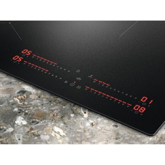Piano cottura Electrolux Serie 700 KIS62453IZ Induzione 4 Zone 60 cm Nero
