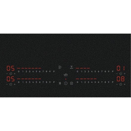Piano cottura Electrolux Serie 700 KIS62453IZ Induzione 4 Zone 60 cm Nero
