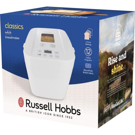 Panificadora Russell Hobbs 27260-56 Blanc 1 kg 12 programmes fenêtre