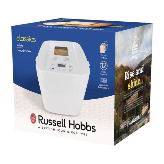 Panificadora Russell Hobbs 27260-56 Blanc 1 kg 12 programmes fenêtre
