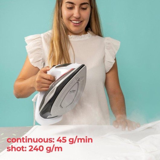 Plancha de vapor Solac Optima Extreme 3.2 3200 W golpe vapor 240 g/min Bi-Flow Steam